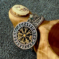 Vegvísir Necklace – The Viking Compass of Protection