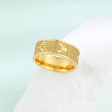 Odin’s Raven Compass Viking Ring – Stainless Steel in Gold or Silver