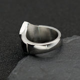 Vintage Black Thor’s Hammer Ring – Symbol of Viking Warrior Power