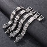 Norse Guardian Stainless Steel Bracelet – Dragon, Wolf, Eagle & Serpent Designs